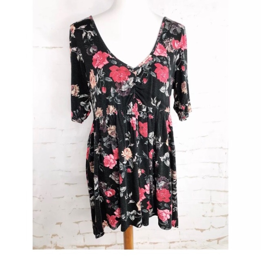 Torrid Floral Shirt Dress